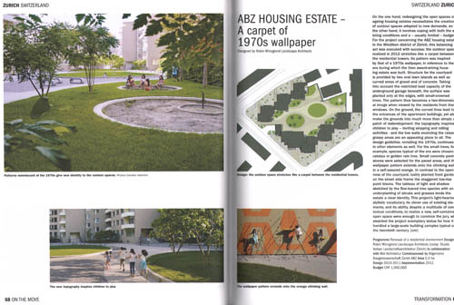 On The Move #4: Landscape Architecture Europe On The Move #4: Landscape Architecture Europe