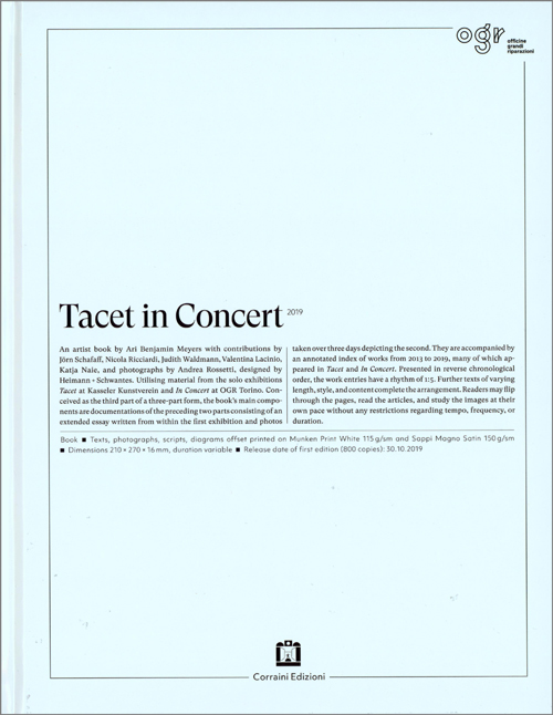 Ari Benjamin Meyers - Tacet In Concert
