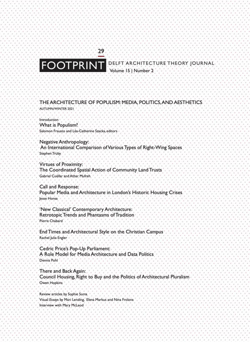 Footprint 29: The Architecture Of Populism