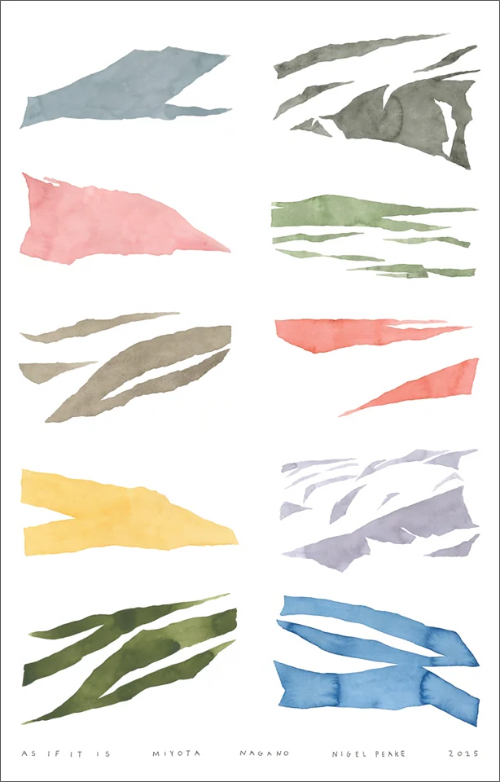 Nigel Peake - As If It Is (Poster)