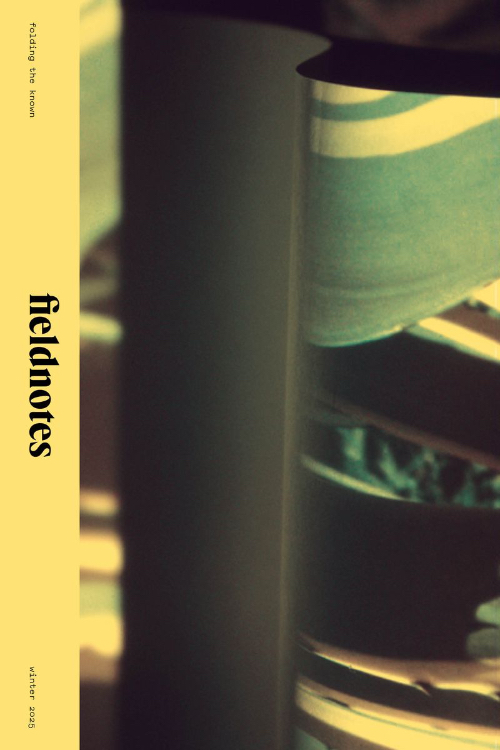 Fieldnotes Issue 7: folding the known