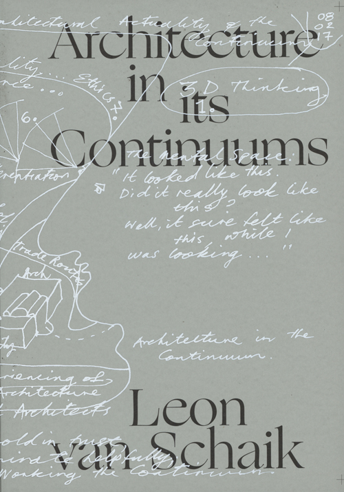 Architecture In Its Continuums Architecture In Its Continuums