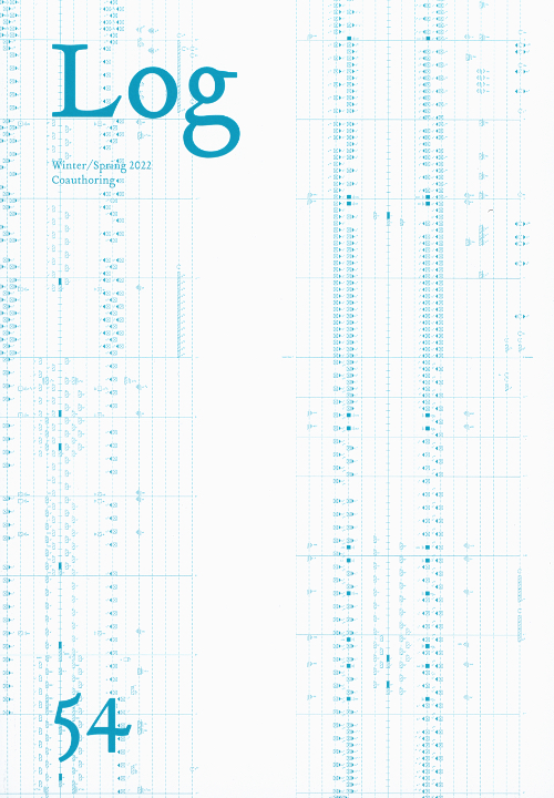 Log 54 Winter/Spring 2022: Coauthoring