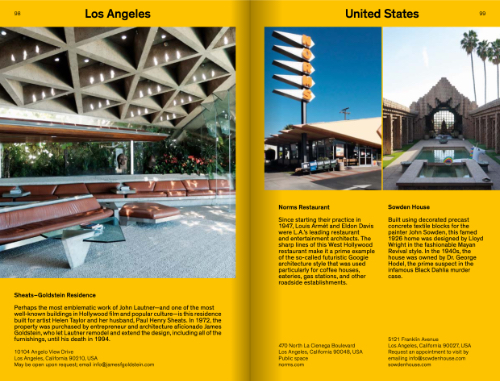 Modernist Travel Guide Modernist Travel Guide