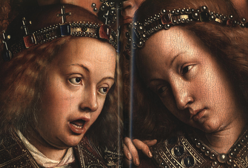 Van Eyck - Het Lam Gods In Detail