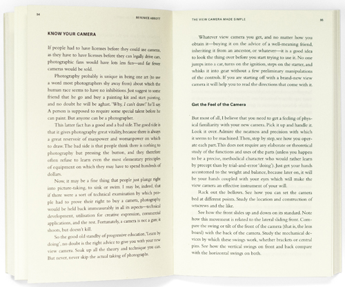 Berenice Abbott - Selected Writings Berenice Abbott - Selected Writings