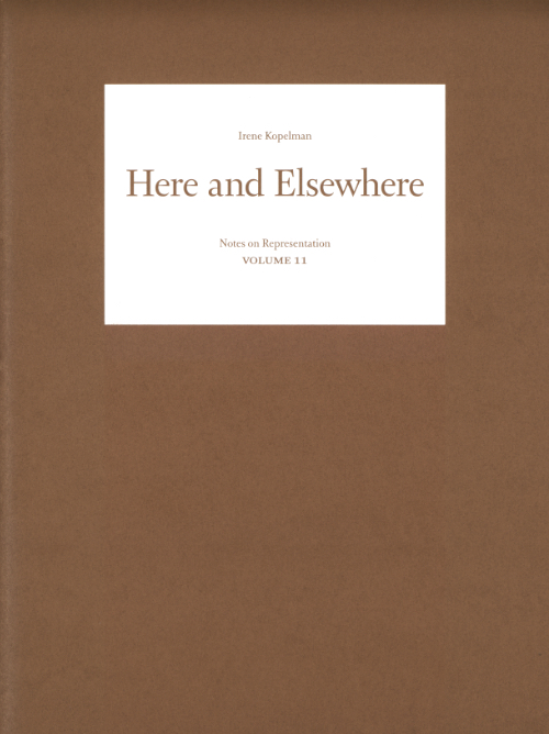 Irene Kopelman - Here and Elsewhere