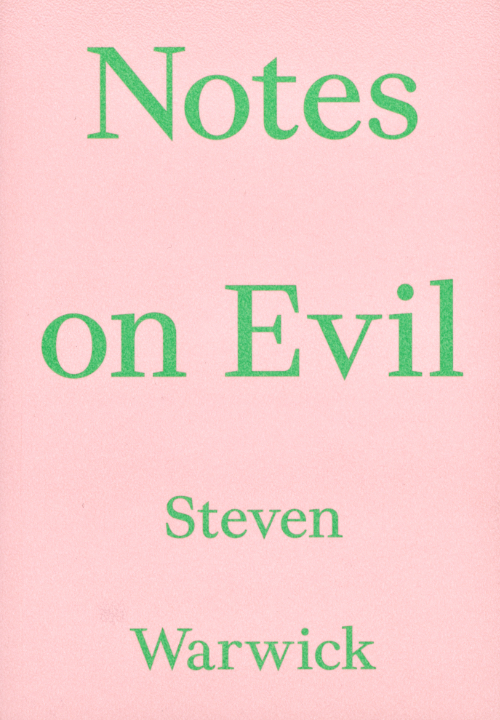 Notes on Evil