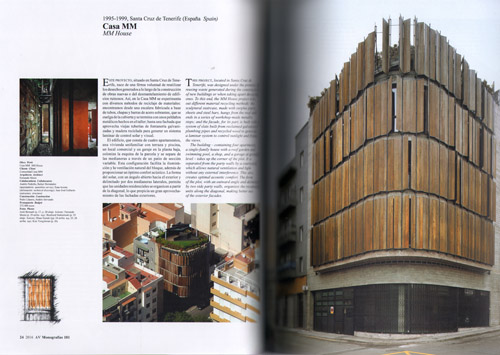 AV Monographs 181: Fernando Menis: Mineral Constructions