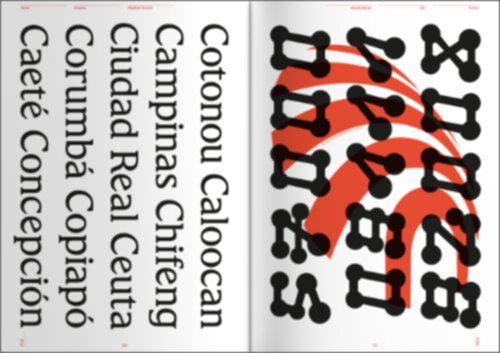 ECAL: A Typographic Atlas - more than 300 typefaces and their various styles