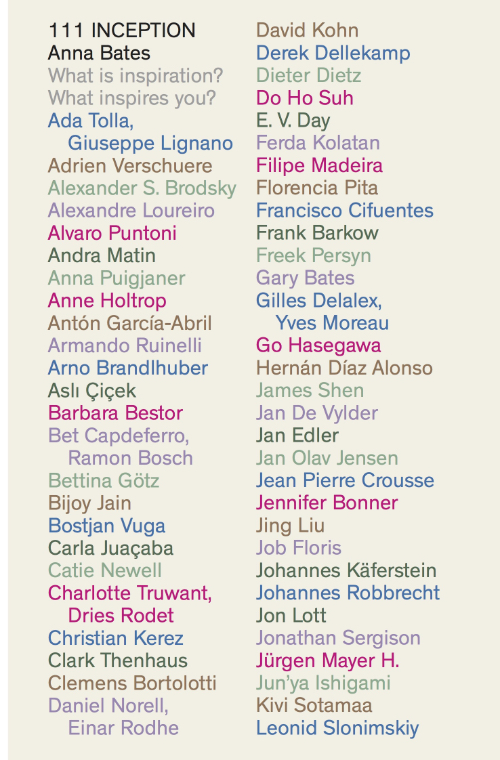 Anna Bates - 111 Inception Anna Bates - 111 Inception