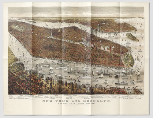 Map New York and Brooklyn (1877) Map New York and Brooklyn (1877)