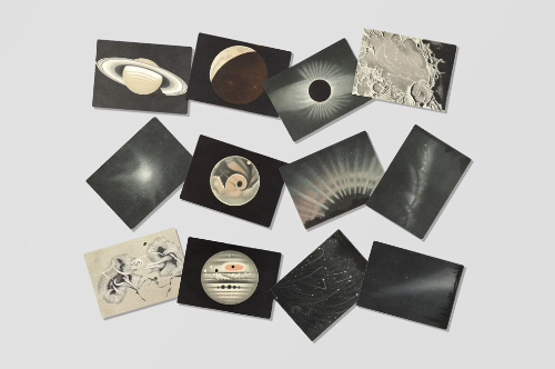 Astronomical Drawings 1882 Postcards