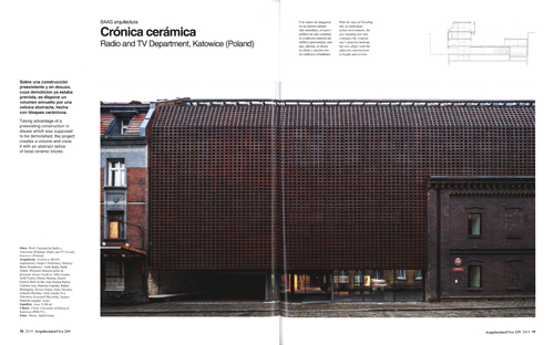 Arquitectura Viva 219: Valerio Olgiati Arquitectura Viva 219: Valerio Olgiati