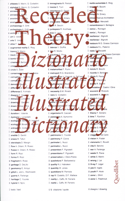 Recycled Theory Illustrated Dictionary Recycled Theory Illustrated Dictionary