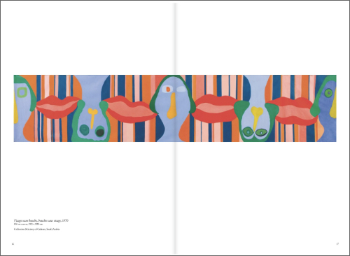 Brigitte Caland - Writing in the work of Huguette Caland