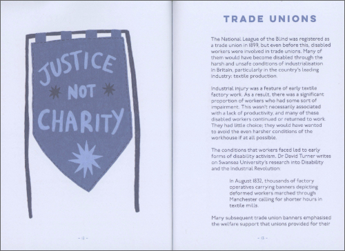 Rights Not Charity - Protest Textiles and Disability Activism Rights Not Charity - Protest Textiles and Disability Activism