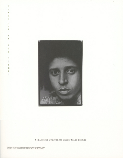 A Magazine 22: Curated By Grace Wales Bonner A Magazine 22: Curated By Grace Wales Bonner