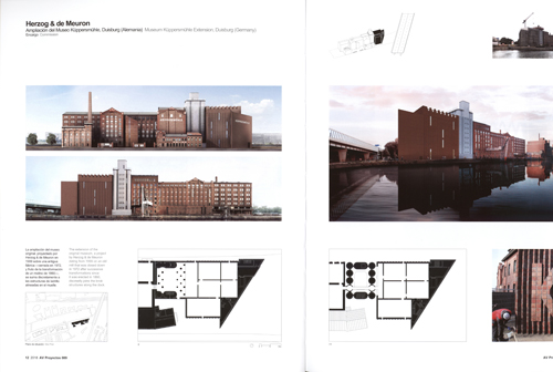 AV Proyectos 089: Dossier Herzog & De Meuron AV Proyectos 089: Dossier Herzog & De Meuron