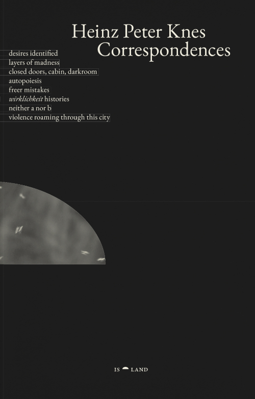 Heinz Peter Knes - Correspondences Heinz Peter Knes - Correspondences