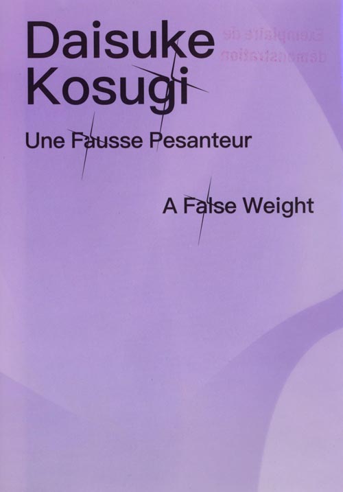 Daisuke Kosugi - A False Weight