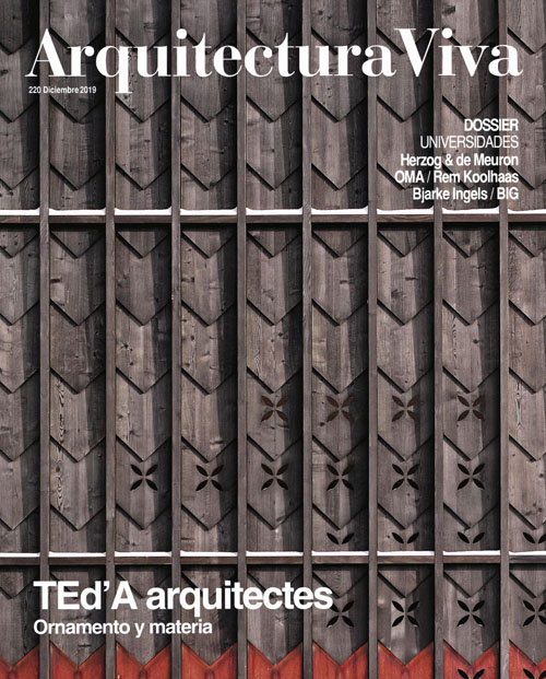 Arquitectura Viva 220: Ted'a Arquitectes Arquitectura Viva 220: Ted'a Arquitectes