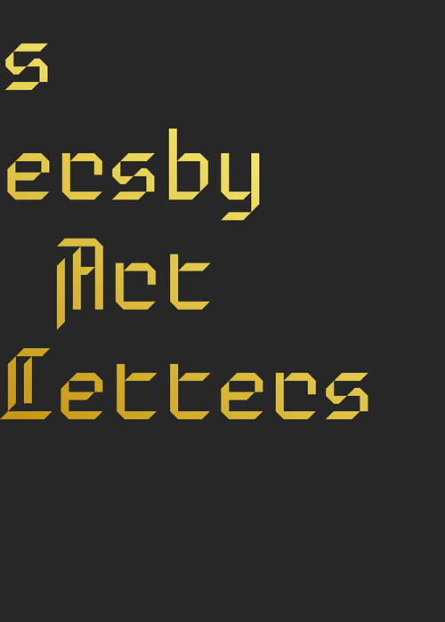 Kris Sowersby: The Art Of Letters