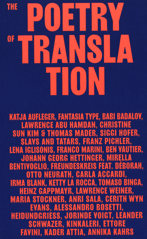 The Poetry of Translation The Poetry of Translation