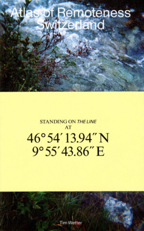 THE LINE – Atlas of Remoteness. Switzerland