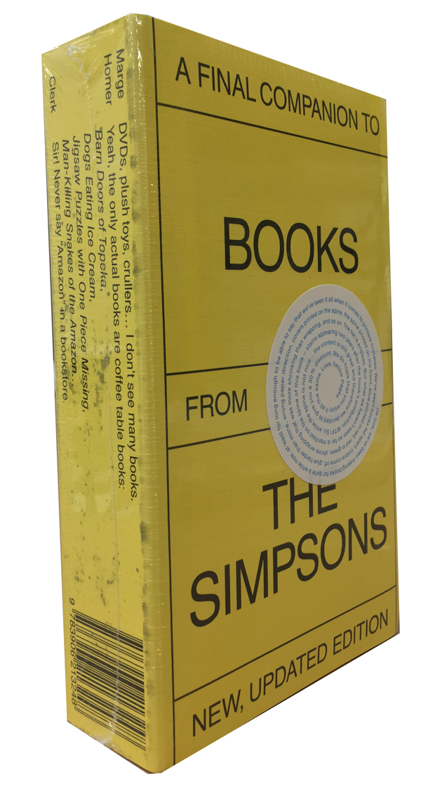 A Final Companion To Books From The Simpsons (New Price/stained Spine) A Final Companion To Books From The Simpsons (New Price/stained Spine)