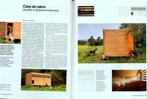 Arquitectura Viva 206: Animal Homes Arquitectura Viva 206: Animal Homes