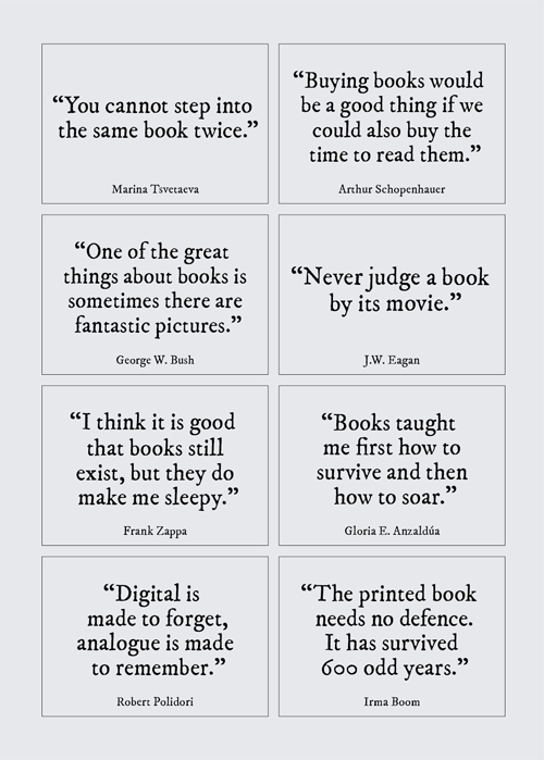 Inverted Commas - Postcards On Books Inverted Commas - Postcards On Books
