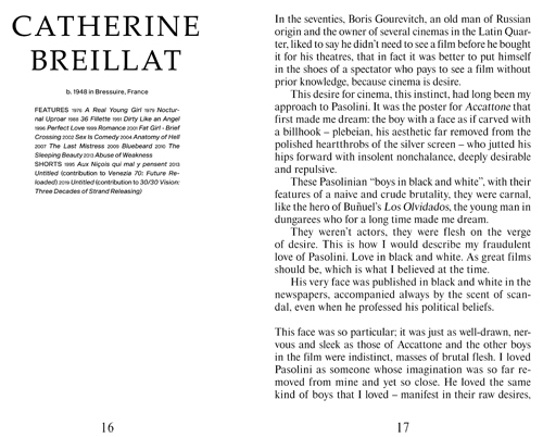 Pier Paolo Pasolini: Writing on Burning Paper Pier Paolo Pasolini: Writing on Burning Paper