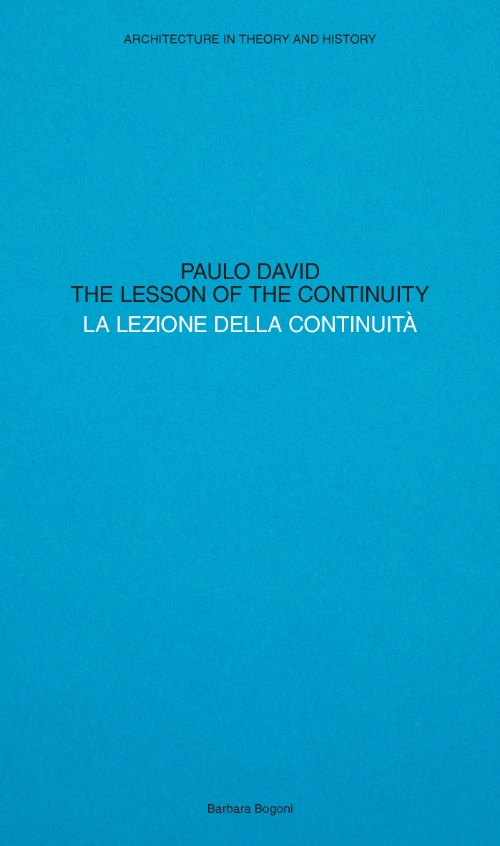 PB 05 PAULO DAVID The Lesson of the continuity