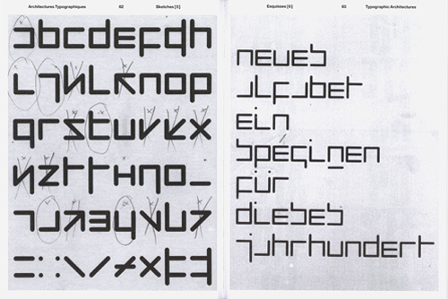 Typographic Architectures - Wim Crouwel, Catherine De Smet, Emmanuel Berard