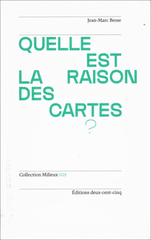 Quelle est la raison des cartes?