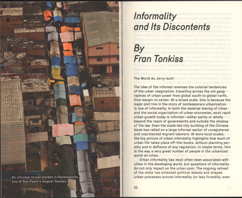 Informalize! Essays On The Political Economy Of Urban Form