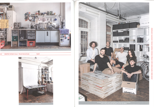 Graphic 44: Berlin Issue - Studio Rental Guide Graphic 44: Berlin Issue - Studio Rental Guide