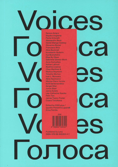 Voices (Towards Other Institutions)