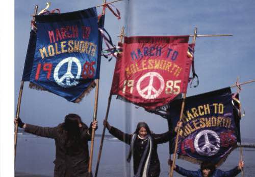 Women For Peace - Banners From Greenham Common