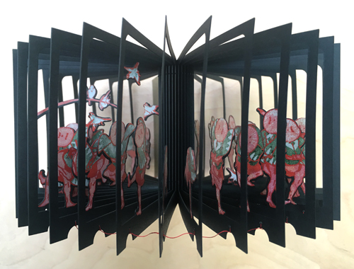 Hokusai Sparrow Dance 360 Book - Yusuke Oono Hokusai Sparrow Dance 360 Book - Yusuke Oono