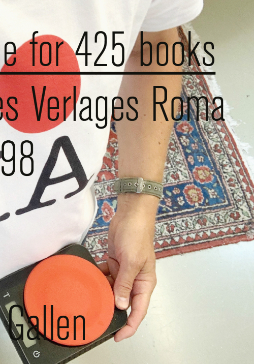 ROMA Publications #1–425 at Sitterwerk, St.Gallen