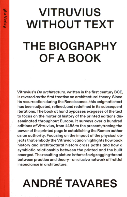 Vitruvius Without Text - The Biography Of A Book Vitruvius Without Text - The Biography Of A Book